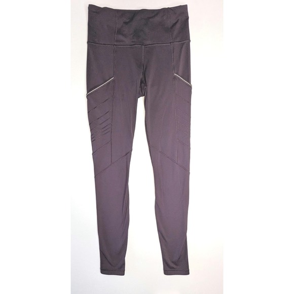 lululemon athletica Pants - Lululemon Size 4 Speed Tight Reflective Legging Purple Full Length Running